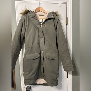 Abercrombie Fall/Winter Cinch-Waist Coat